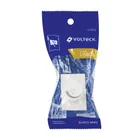 Dimmer giratorio blanco de 1.5 módulos, línea Lisboa 4
