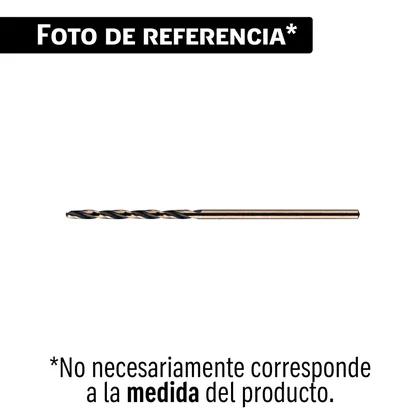 Broca HSS 3/4' Trugold para metal en blíster, EXPERT