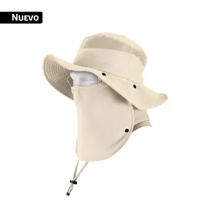 Sombrero de protección solar, color beige con UPF 50+,TRUPER