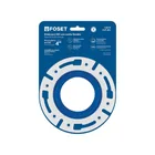Brida con cuello flexible para WC, tubería de 4', FOSET 4