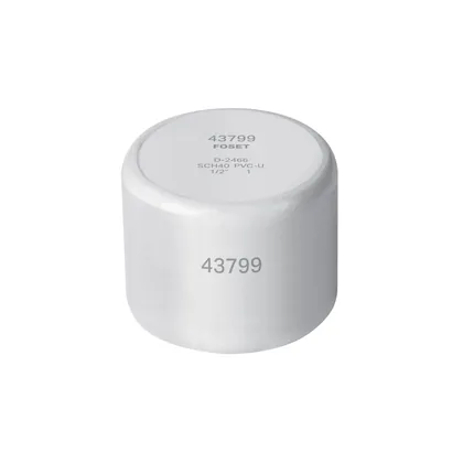 Tapón hembra de PVC 1/2', FOSET