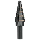 Broca escalonada óxido negro 9 escalones 1/4' a 3/4', TRUPER 1