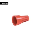 Bolsa con 10 capuchones p/cable calibre 10 a 8 AWG, VOLTECK 1