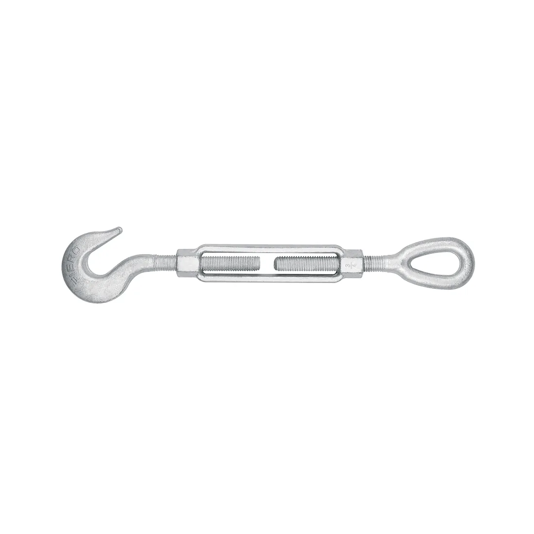 Tensor de acero forjado 3/4x6' ojo-gancho, galvanizado FIERO