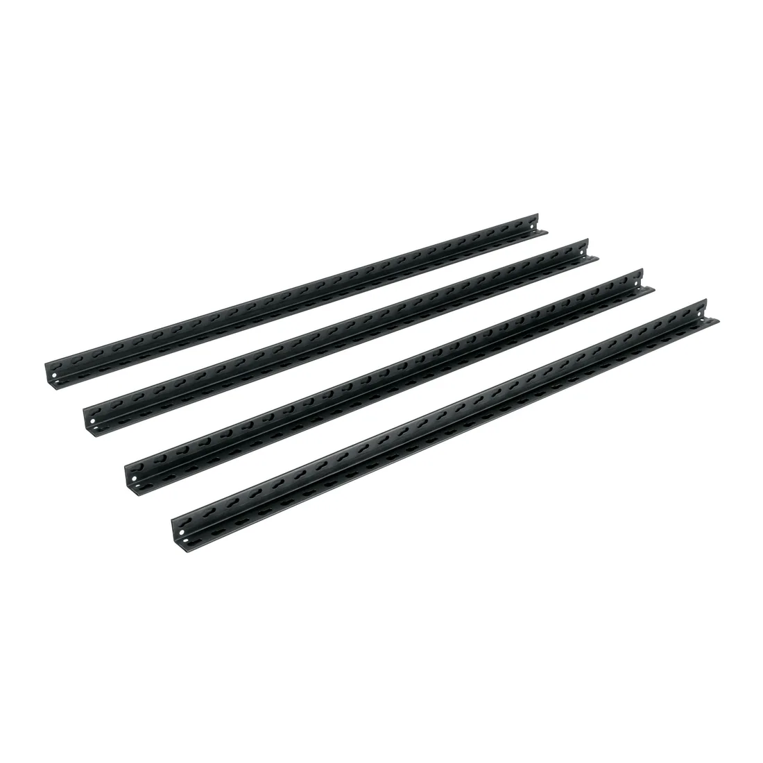 Juego de 8 postes de 110 cm para estante metálico