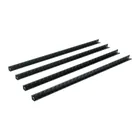 Juego de 8 postes de 110 cm para estante metálico 1