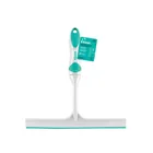 Limpiavidrios manual con base de plástico de 25 cm, KLINTEK 2