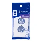 Placa de ABS dúplex, Standard, blanco VOLTECK 3