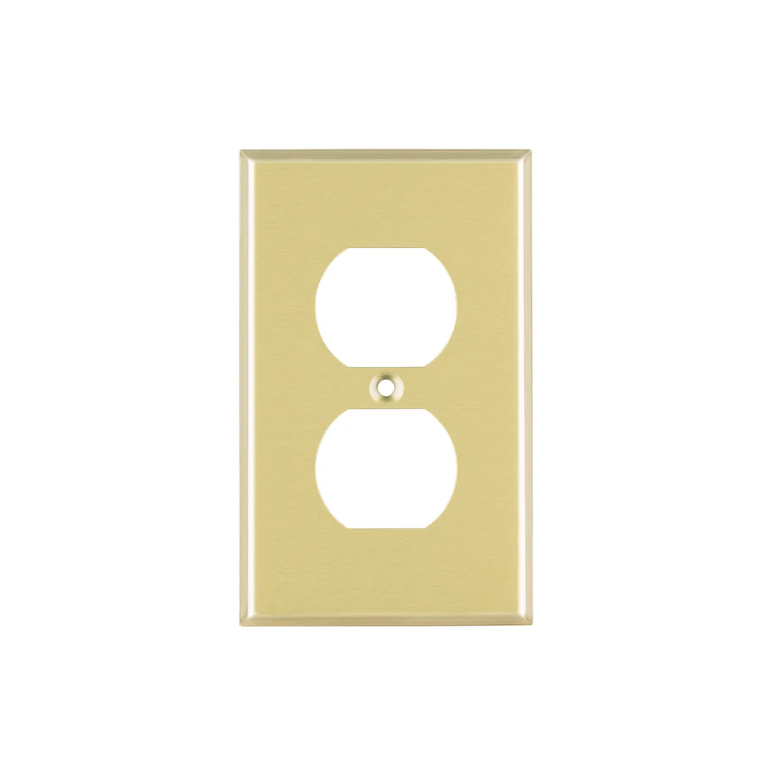 Placa dúplex de aluminio, línea Standard, VOLTECK