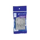 Placa contacto redondo, policarbonato,p/intemperie, Standard 3