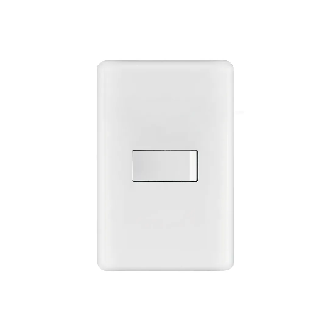 Placa armada con 1 interruptor sencillo, VOLTECK BASIC