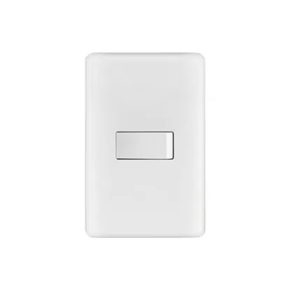 Placa armada con 1 interruptor sencillo, VOLTECK BASIC