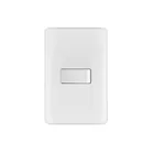 Placa armada con 1 interruptor sencillo, VOLTECK BASIC 1