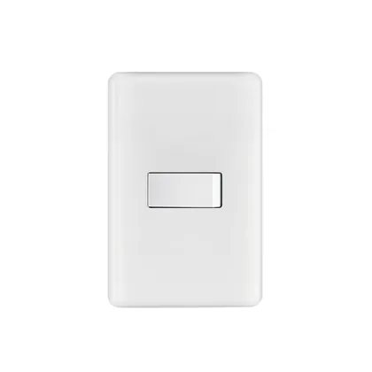 Placa armada con 1 interruptor de 3 vías, VOLTECK BASIC