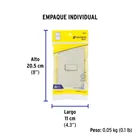 Placa armada 1 interruptor de escalera, marfil, BASIC 6