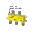 Divisor coaxial de 1 entrada y 4 salidas, VOLTECK 2