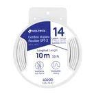 Carrete con 10 m cordón dúplex flexible SPT 14 AWG, VOLTECK 1