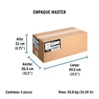 Rollo de 100 m de cable THHW-LS 10 AWG negro, VOLTECK 7