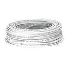 Rollo de 100 m de cable THHW-LS 14 AWG blanco, VOLTECK 1