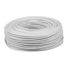 Rollo de 100 metros de cable THW CCA 8 AWG blanco, BASIC 1