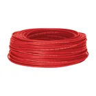 Rollo de 100 metros de cable THW CCA 14 AWG rojo, BASIC 1