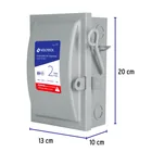 Interruptor de seguridad 2 polos, 30 A, VOLTECK 4