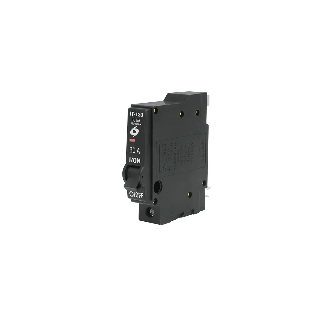 Interruptor de 1 polo 30A, enchufable, VOLTECK