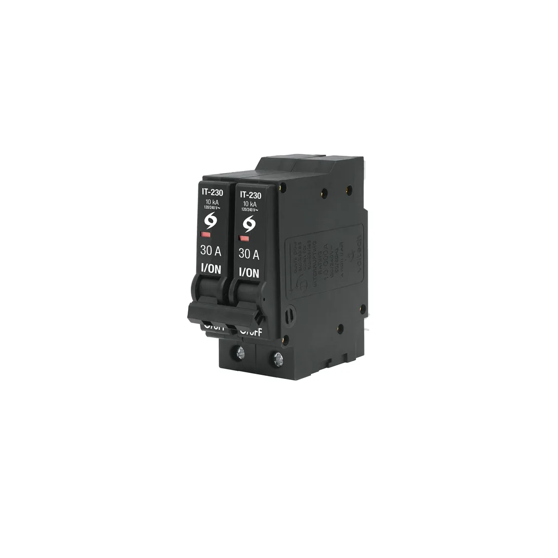 Interruptor de 2 polos 30A, enchufable, VOLTECK