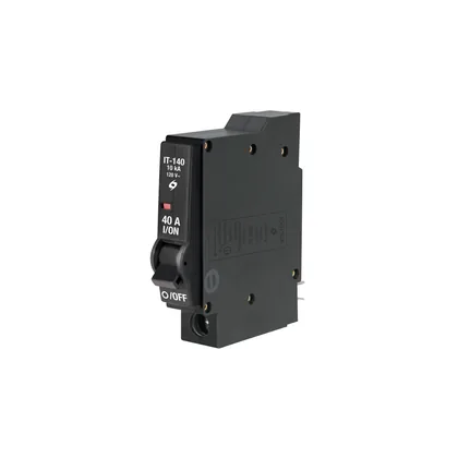 Interruptor de 1 polo 40A, enchufable, VOLTECK