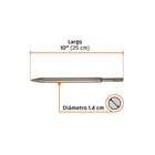 Cincel de punta SDS Plus de 10', TRUPER 4