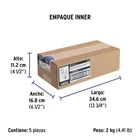 Extensión eléctrica de uso rudo 4 m 2x16 AWG, VOLTECK 6