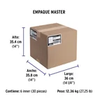 Extensión eléctrica de uso rudo 4 m 2x16 AWG, VOLTECK 7