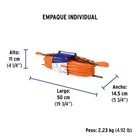 Extensión eléctrica de uso rudo 25 m 2x16 AWG, VOLTECK 5