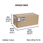 Extensión de uso rudo aterrizada 15 m 3x16 AWG, VOLTECK 5