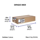 Extensión reforzada aterrizada 8 m 3x14 AWG, VOLTECK 6