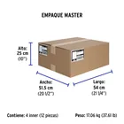 Extensión reforzada aterrizada 8 m 3x14 AWG, VOLTECK 7