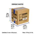 Bolsa con 2 adaptadores 3 a 2 grises, VOLTECK 7