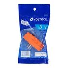 Multicontacto triple aterrizado, tipo 'T' reforzado, VOLTECK 4