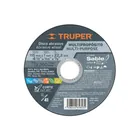 Disco abrasivo de corte preciso multimat 4-1/2' x 1mm TRUPER 1