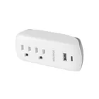 Multicontacto de pared, 2 contactos y 2 USB A+C, VOLTECK 1