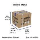 Multicontacto 16 AWG 3 entradas 2 puertos USB supresor 300 J 7
