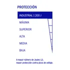 Multicontacto 14 AWG industrial supresor de picos 8 entradas 4