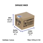 Multicontacto 16 AWG doméstico, 3 entradas 4 ptos USB, negro 5