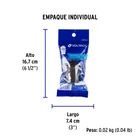 Portalámpara de policarbonato, sencillo, VOLTECK 5