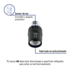 Portalámpara de PVC, con sensor de luz, VOLTECK 2