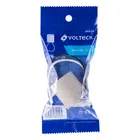 Portalámpara de porcelana, sencillo, VOLTECK 5