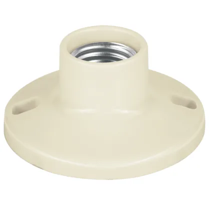 Portalámpara de baquelita, 3-1/2', VOLTECK