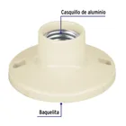 Portalámpara de baquelita, 3-1/2', VOLTECK 2