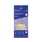 Portalámpara de baquelita, con adaptador, marfil, VOLTECK 4