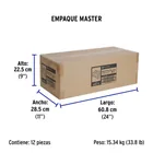 Regulador de voltaje de 1200 VA / 600 W 8 contactos, VOLTECK 6